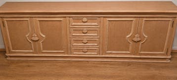 Eikenhouten dressoir met lades en deuren