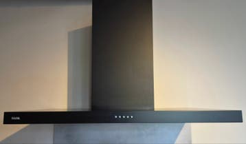 Etna AB690ZT Afzuigkap - Zwart, 90 cm lampen defect