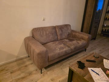 GRATIS Comfortabele 2-zitsbank - vering voelbaar aan r-zitti