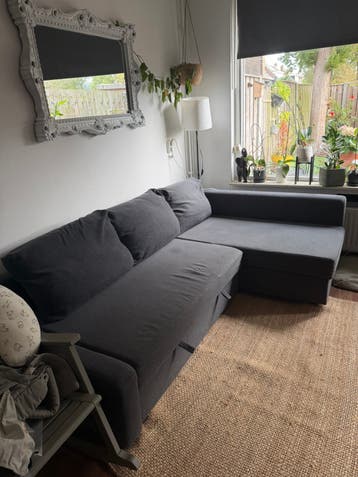 Grey corner sofa