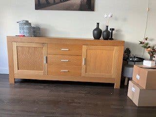 dressoir licht eiken gratis