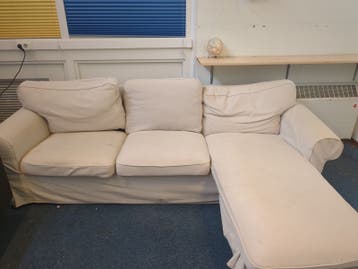 Gratis bank met chaise longue