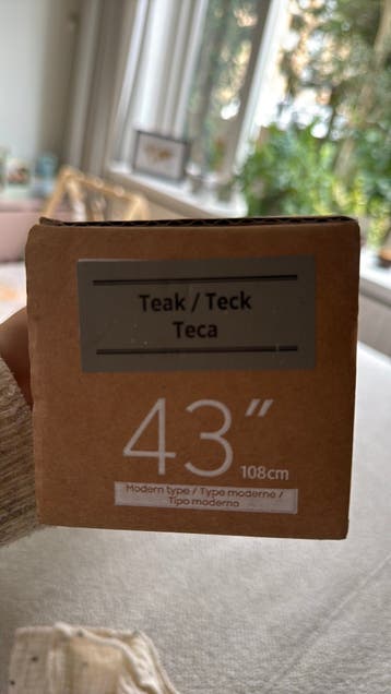 Frame teak 43”
