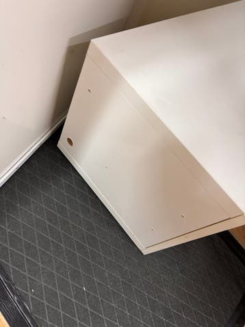 Gratis Besta kast wit - 120x42x39 cm - Ideaal voor opslag