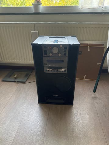 Philips Stereo Set met CD-speler en Cassettedeck