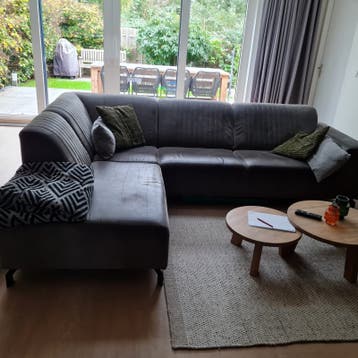 Hoekbank 195 x 275 cm - gratis af te halen