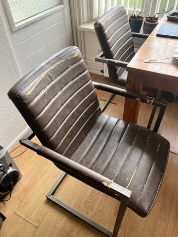 Eetkamerstoelen 4x