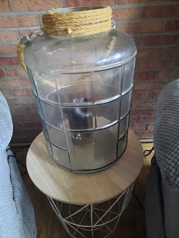 Gratis glazen windlicht