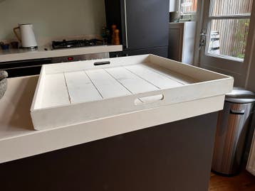 Gratis houten dienblad 60x60 cm - Ophalen in Utrecht