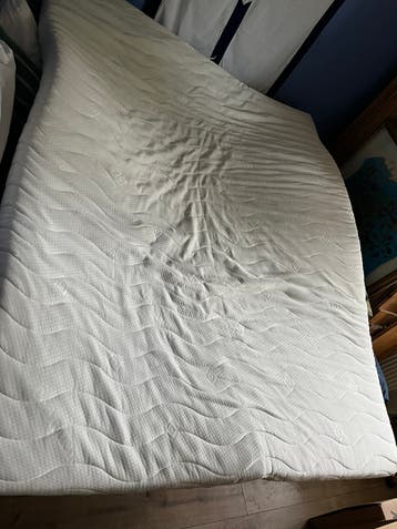 Dekmatras 155 bij 190 cm