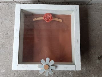 Vitrinekastje 50x50 cm voor een zak Ribbelchips naturel