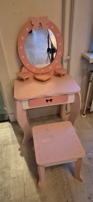 kinder make-up tafel