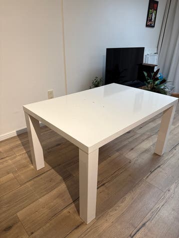 Ikea Witte eettafel - Gebruikt
