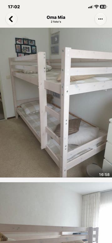 Gratis Stapelbed