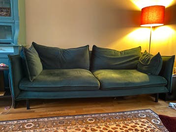 GRATIS - Karwei 3-zits bank Gayle - Groen - GRATIS