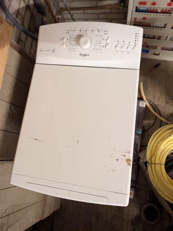 Whirlpool Bovenlader Wasmachine 6.5kg - 1200 RPM