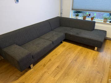 Gratis af te halen: Ruime hoekbank (280x215 cm)