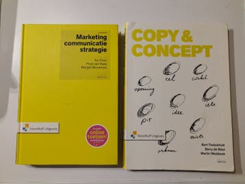 Marketing communicatie strategie + Copy & Concept