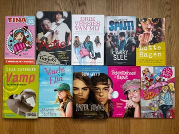 Jeugdboeke diverse auteurs - Carry Slee, John Green en meer!