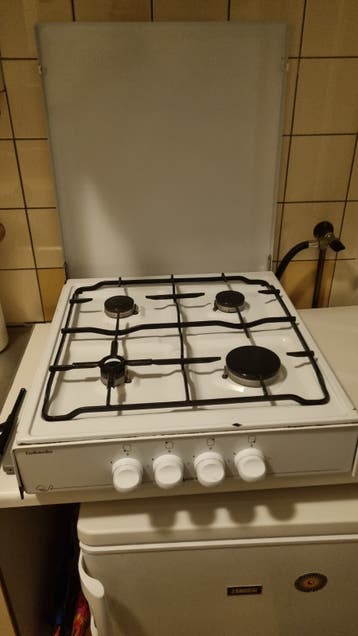 Hollandia Mastercook 4-pits gasfornuis
