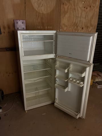 Witte Koelkast met Vriezer