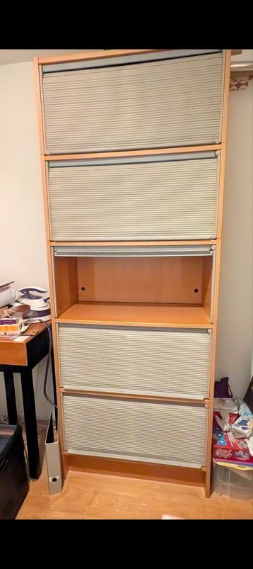 Kast met 5 rolluiken - Veel bergruimte