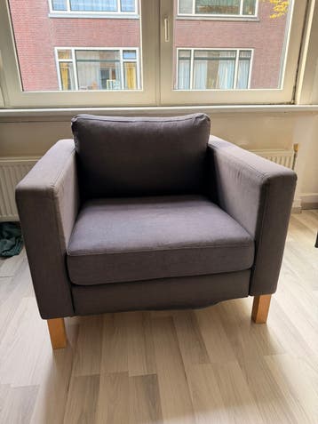 Fauteuil / 1-zits Bank – Donkergrijs