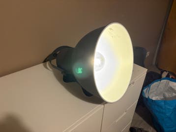 Industriële hanglamp/plafondlamp - Zwart metaal