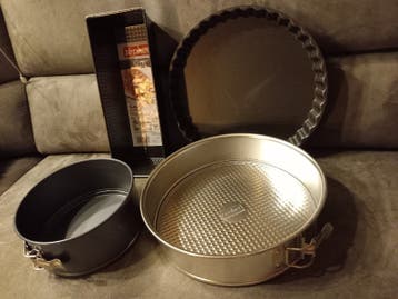 gratis Zenker Bakvormen Set: 2x Springvorm, Quiche, Cake