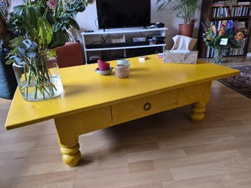 Salontafel grenen geverfd GRATIS ophalen