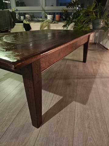 Houten salontafel 150x80x48 cm - Goede staat