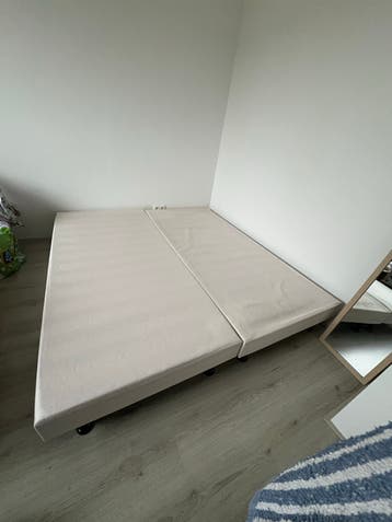 Tweepersoons boxspring 2x 90x200 cm
