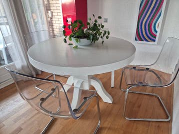 Eettafel rond