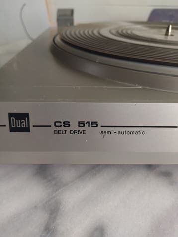 Dual CS 515 Platenspeler - Voor onderdelen (zonder element)