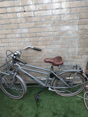 Stevige Transportfiets met Voordrager - Gebruikt