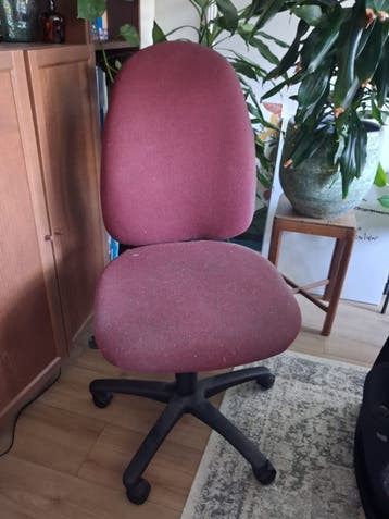 Gratis bureaustoel - paars