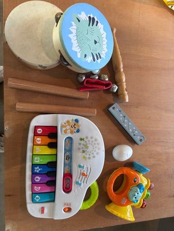 Gratis - Diverse muziekinstrumenten voor kinderen