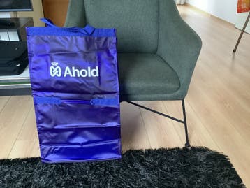 Gratis af te halen: AH opvouwbare boodschappentrolley