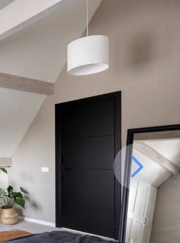 Linnenkleurige lampenkap, 40 cm doorsnede