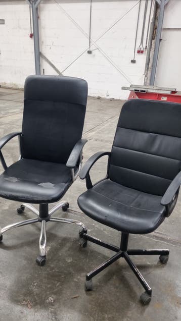 Bureaustoelen gratis af te halen in de Hoogte