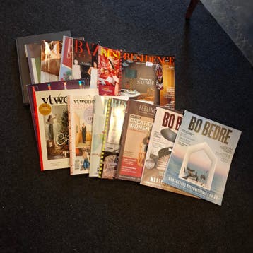 Gratis diverse woon en interieur tijdschriften
