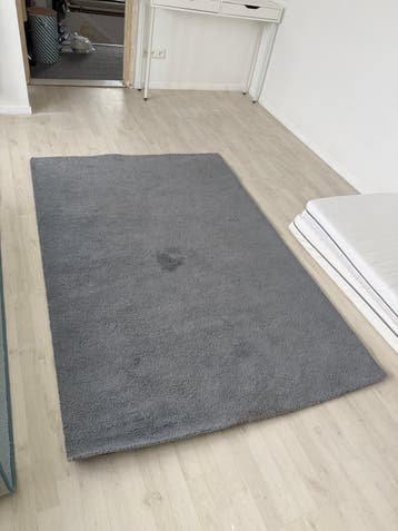 IKEA STOENSE Vloerkleed Grijs - Met imperfecties