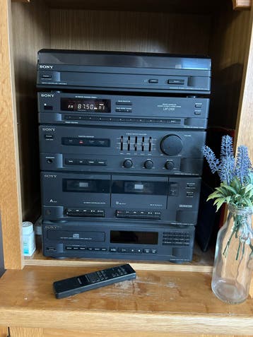 GRATIS complete Sony stereo-set 