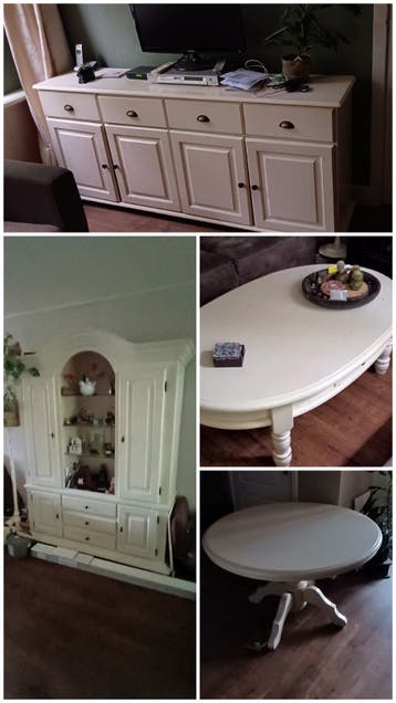 gratis af te halen ::  eethoek, tafel, kasten.