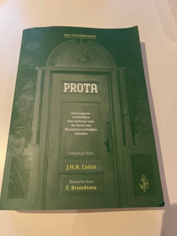 Prota: Vermogensrechtelijke leerstukken - J.H.A. Lokin