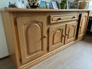 Dressoir blank eiken