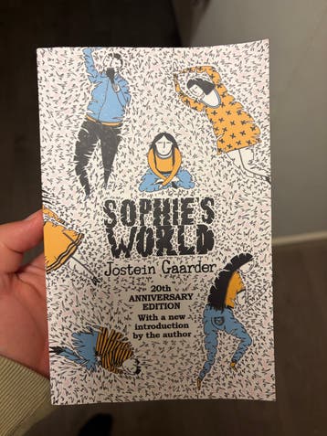 Sophie's World - Jostein Gaarder (20th Anniversary Edition)