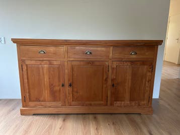 Massief teakhouten dressoir - gratis ophalen