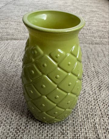 Groene 'Ananas' Vaas - Sfeervolle Decoratie