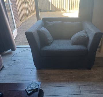 Drie zits en love seat